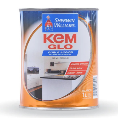 1 lts Kem Glo Doble Acción Semibrillo