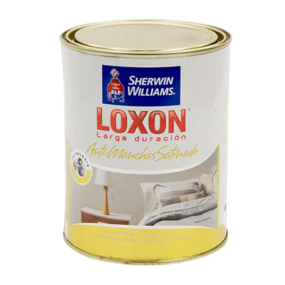 1 lts Loxon Antimanchas Satinado Blanco