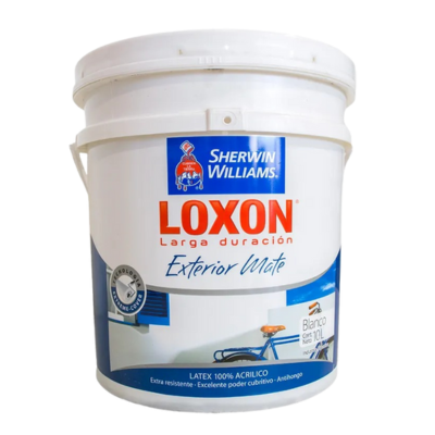 10 lts Loxon Exterior Mate Blanco