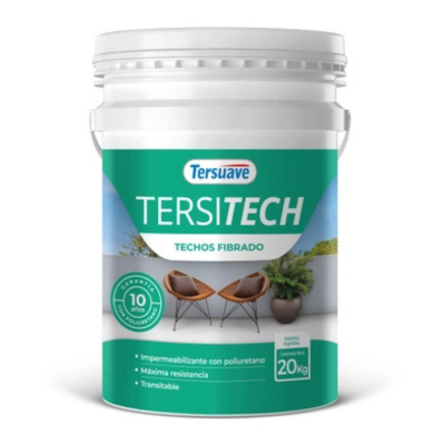 20 lts Tersitech Fibrado Membrana Líquida Blanco Tersuave