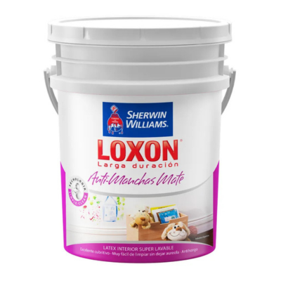 20 lts Loxon Antimanchas Mate Blanco