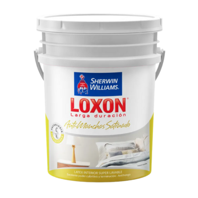 20 lts Loxon Antimanchas Satinado blanco