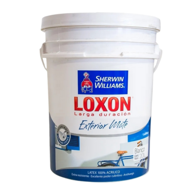 20 lts Loxon Exterior Mate Blanco