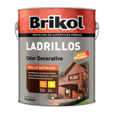 1 lts Brikol Ladrillos Satinado Natural