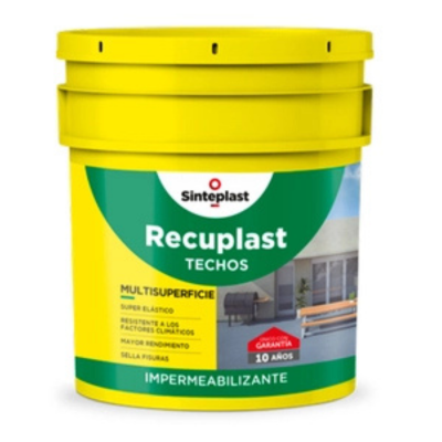 10 kg Recuplast Techos Blanco