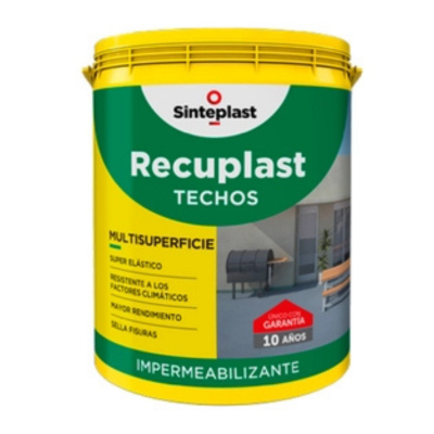 4 kg Recuplast Techos Blanco