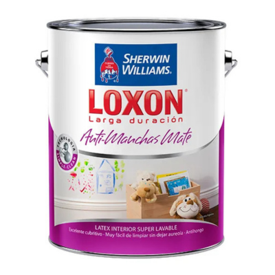 4 lts Loxon Antimanchas Mate Blanco