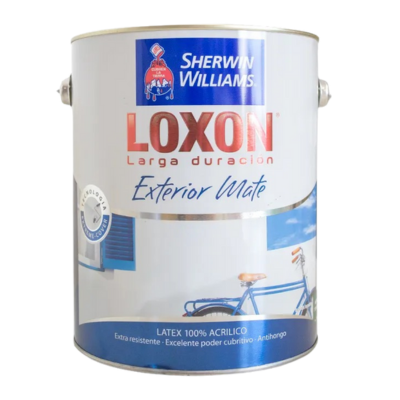 4 lts Loxon Exterior Mate Blanco