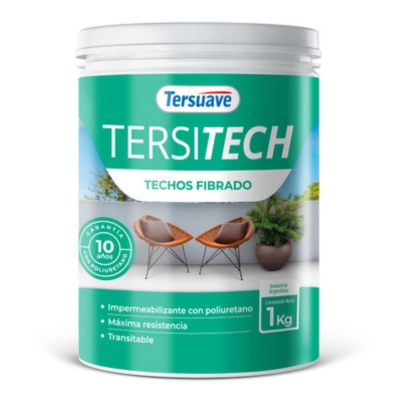 1 lts Tersitech Fibrado Membrana Líquida BlancoTersuave