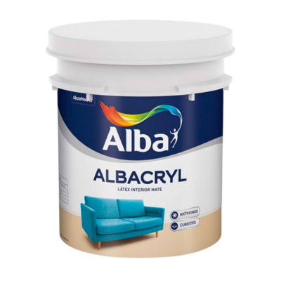 10 lts Albacryl Interior Mate Blanco