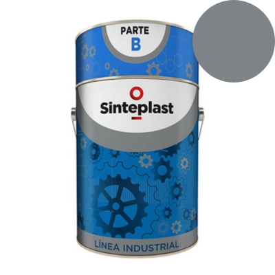 1 lts Esmalte Epoxi Brillante IRAM 1198 C/ catalizador Gris Sinteplast