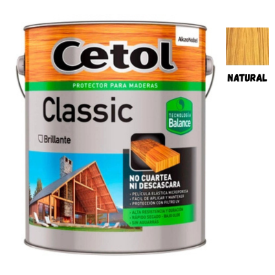 4 lts Cetol Classic Balance Brillante Natural