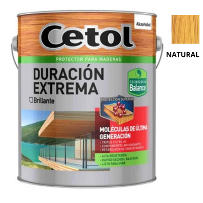 1 lts Cetol Duración Extrema Balance Brillante Natural