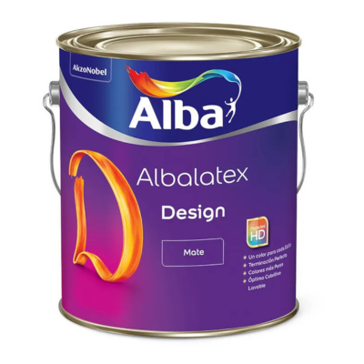 4 lts Albalatex Design Mate Blanco