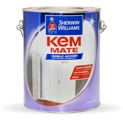 4 lts Kem Mate Doble Acción Blanco