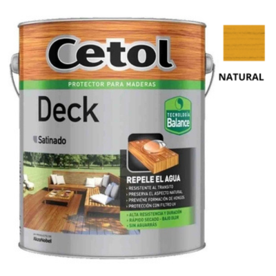 4 Lts Cetol Deck Balance Satinado Natural