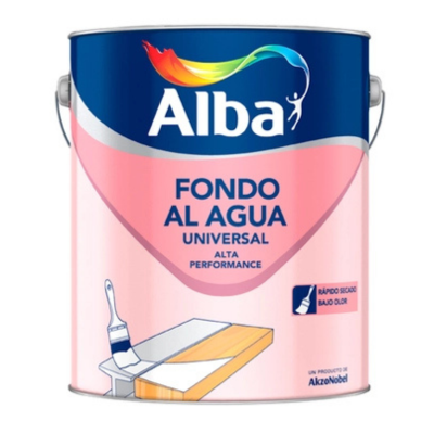 1 lts Fondo Al Agua Universal Blanco Alba