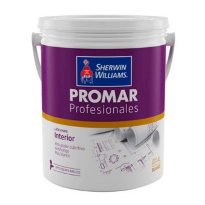 20 lts Promar Profesional Látex Interior Blanco Mate