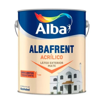 1 lts Albafrent Exterior Mate Blanco