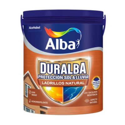 20 lts Duralba Ladrillos Natural Mate