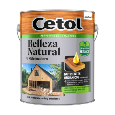 1 lts Cetol Belleza Natural Mate Incoloro