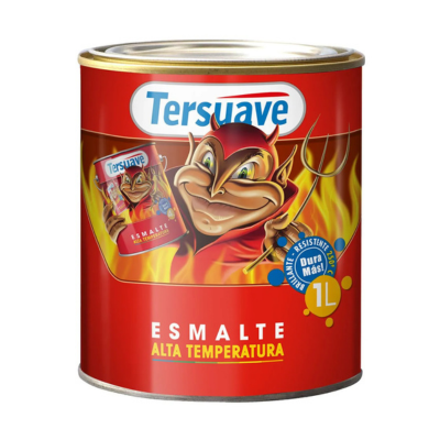 1 lts Esmalte Alta Temperatura Blanco Tersuave 250º C