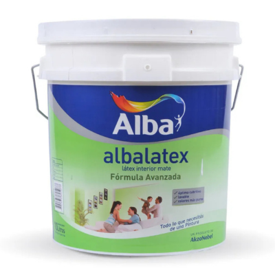 10 lts Albalatex Extra Mate Blanco