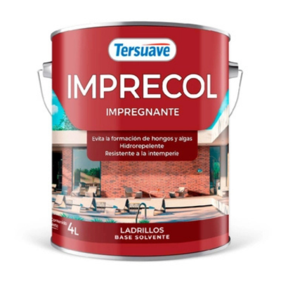 4 lts Impremecol Ladrillos Natural Tersuave