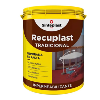 1 kg Recuplast Tradicional Blanco Membrana en Pasta