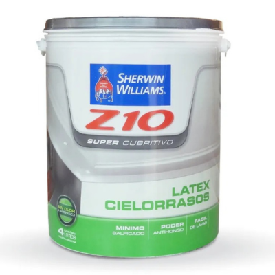 4 lts Z10 Cielorrasos Mate Blanco